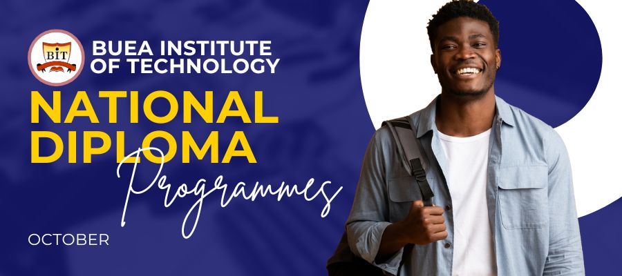 National Diploma (ND) programmes at Buea Institute of Technology