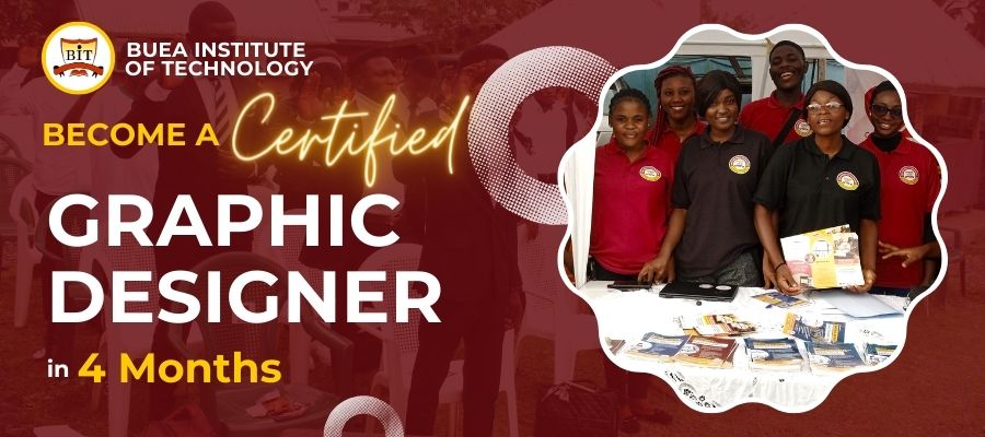 Get a Certificate in Graphic Design st Buea Institute of Technologu - BIT