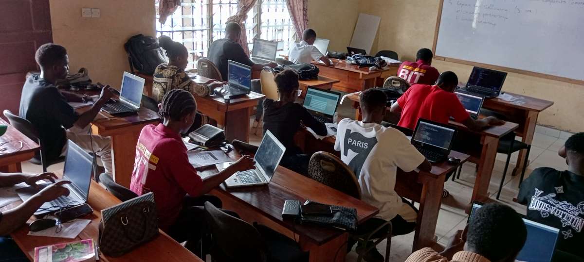 Department of Web and Software Development Students at Buea Institute of Technology